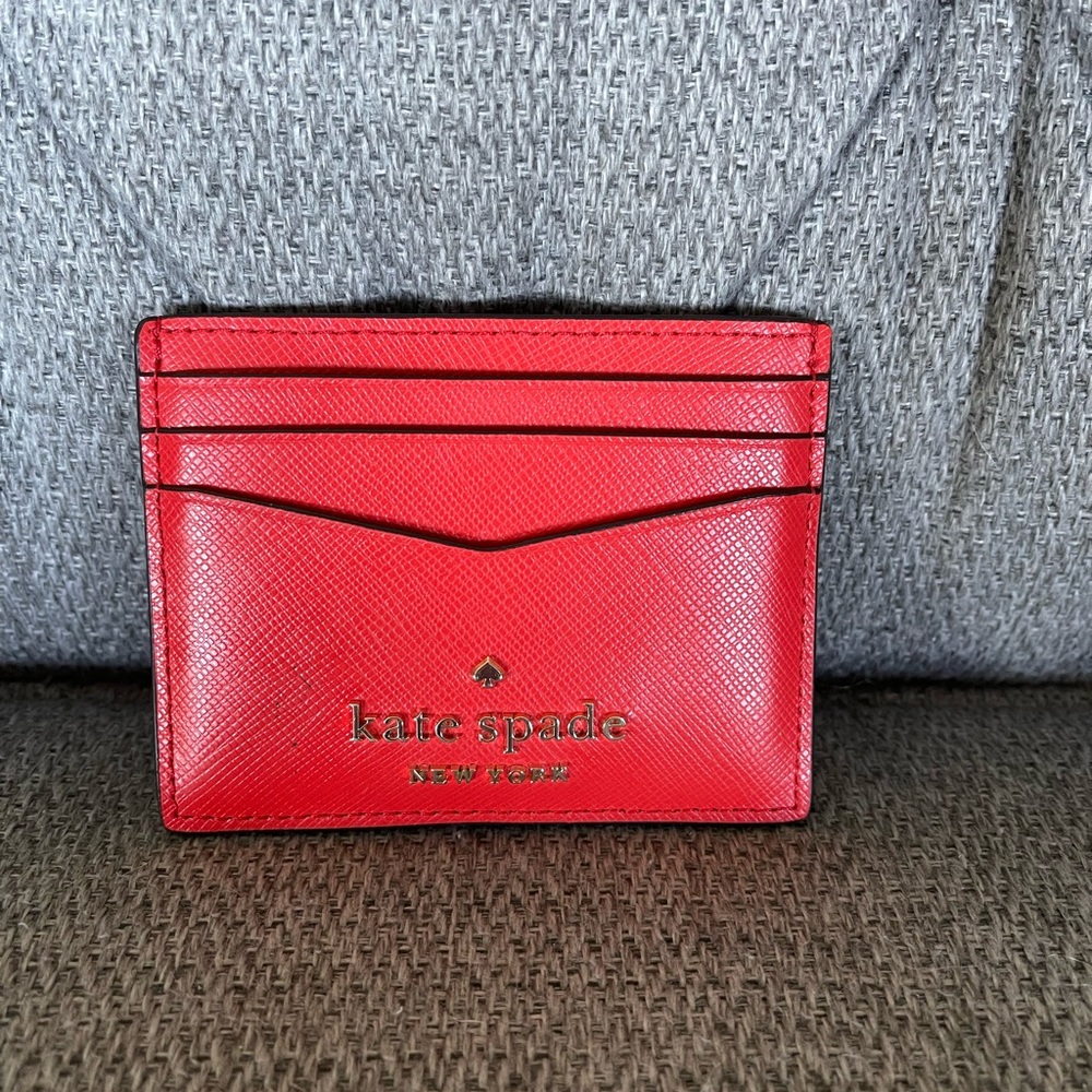 Beautiful orange/red Kate Spade wallet